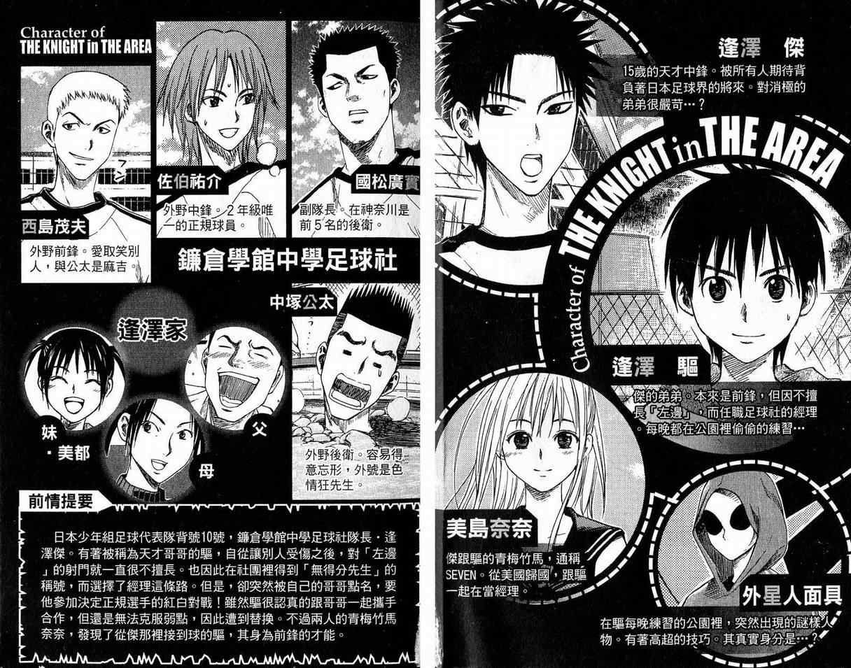 足球骑士漫画,第2卷3图